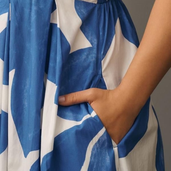 NWT | Anthropologie Sleeveless Babydoll Midi Dress | sz M - Picture 5 of 8